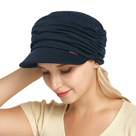 HatsCity Fashion Hat Cap with Brim Visor for Woman Ladies