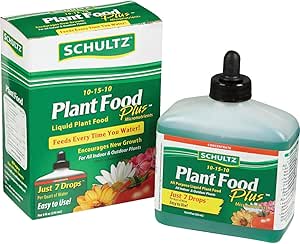 Schultz SPF45170 Purpose Liquid Plant Food 10-15-10, 8 oz. Universal