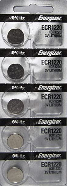Energizer CR1220 Low Drain 3V lithuim Battery (pack of 5)