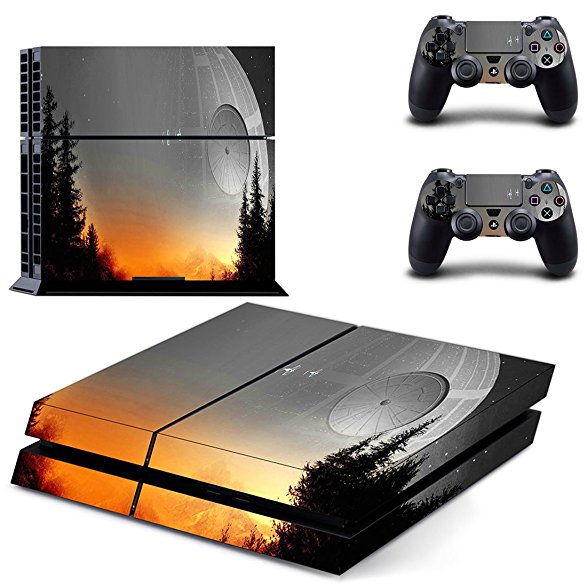 Star Wars Rogue One Console Skin PS4, Death Star, TIE Fighters