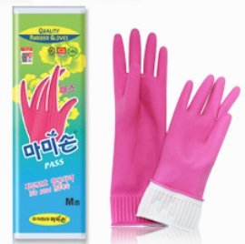 Mamison Quality Kitchen Rubber Gloves (2 Pack) (M)