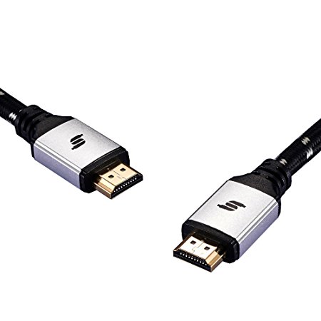 Sinseader 25ft High Speed HDMI Cable -Support Ethernet Video 4K 2160p, HD 1080p, 3D - Xbox PlayStation PS3 PS4 PC and Audio Return -HDMI 2.0/1.4a -Gold Plated Connectors(5011C-25FT)