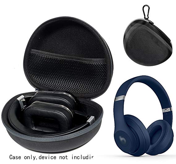 Foldable Headphone Case for Sony H.Ear On, MDR7506, MDR1000X, MDR100ABN, MDR100AAP, WH1000XM2, H900N; Sennheiser HD 4.50, 4.40, PX550, Skullcandy Crusher, Hesh 3, Sentey LS-4420, LS-4422, LS-4570,