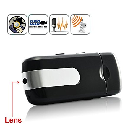8GB USB Motion Detection Spy Camera with 1600x1200 Resolution @ 30 FPS by Online-Enterprises