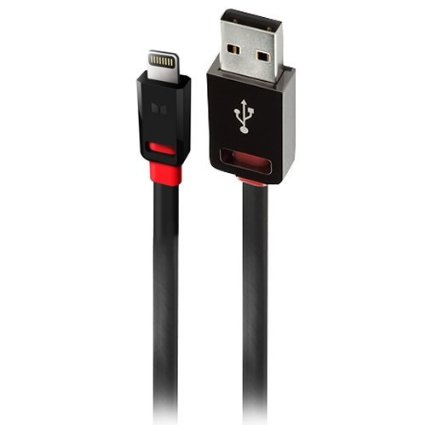 Monster 6 ft. 8-Pin to USB Cable - Black
