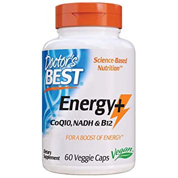 Doctor's Best Energy   Coq10, Nadh & B12, 60Count