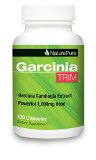GARCINIA TRIM - 100 Percent Pure Garcinia Cambogia Extract Gluten Free GMO Free Stimulant Free Powerful Weight Loss and Appetite Suppression