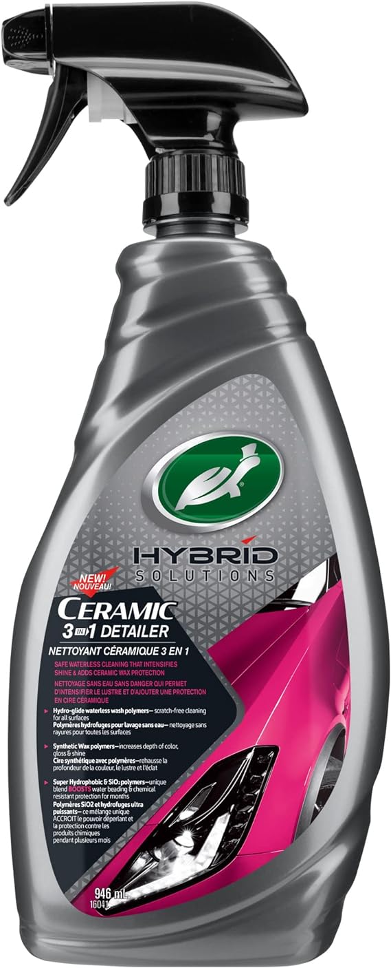 Turtle Wax 53419 Hybrid Solutions Ceramic 3-in-1 Detailer 32 fl oz