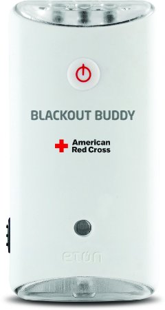 The American Red Cross Blackout Buddy the emergency LED flashlight, blackout alert and nightlight, ARCBB200W-SNG