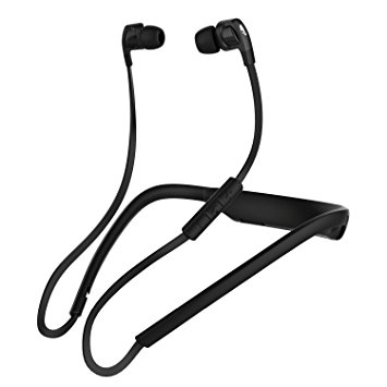 Skullcandy S2PGHW-174 In-Ear Wireless Headphones (Black/Chrome)