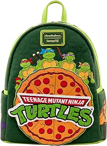 Loungefly Teenage Mutant Ninja Turtles Mini-Backpack, Amazon Exclusive