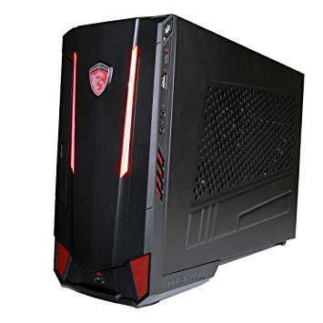 CUK MSI Nightblade MI3 Virtual Reality Ready Gaming Desktop (Intel i7-7700K Quad Core, 16GB RAM, 128GB SSD   1TB HDD, NVIDIA GTX 1060 6GB, Windows 10) Best Custom Mini VR Gamer Desktop Computer