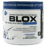 BPI Sports Blox Performance Refreshing Amino Acid Drink Mix Blue Raspberry 529-Ounce