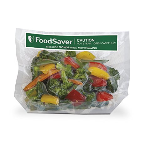 FoodSaver FSFSBC0316 Single-Cooking Bag, 16-Pack