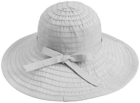 Simplicity Women's Summer UPF 50  Roll Up Floppy Beach Hat with Ribbon