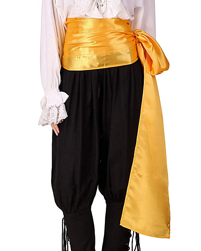 ThePirateDressing Pirate Medieval Renaissance Halloween Costume Large Sash