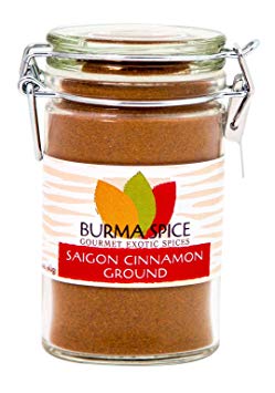 Ground Saigon Cinnamon : Pure Natural Seasoning Spice : Baking : Kosher Certified (1.8oz.)