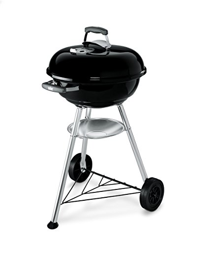 Weber Compact 47cm Charcoal BBQ Black