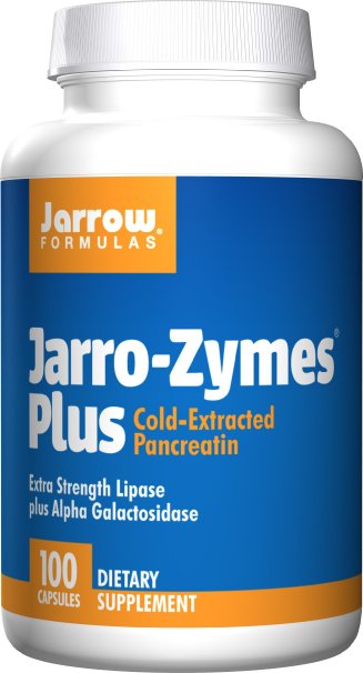 Jarrow Formulas Jarro-Zymes Plus, Supports Gastroinestinal Health, 100 Caps