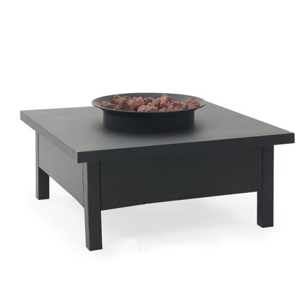 Red Ember Liv Gas Fire Table