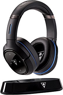 Turtle Beach Elite 800 Premium Wireless Surround Sound Noise Cancellation Gaming Headset for PS4 Pro/PS4/PS3, Black (Certified Refurbished) - PlayStation 4