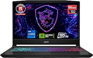 MSI Katana 15 15.6” 165Hz QHD Gaming Laptop: Intel Core i7-13620H, NVIDIA Geforce RTX 4070, 16GB DDR5, 1TB NVMe SSD, Cooler Boost 5, Win 11: Black B13VGK-2000US