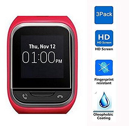 KUGI LG GizmoPal 2 screen protector, Ultra-thin (3 Pack) HD clear protector for LG GizmoPal 2 Children watch Verizon version (1ps)