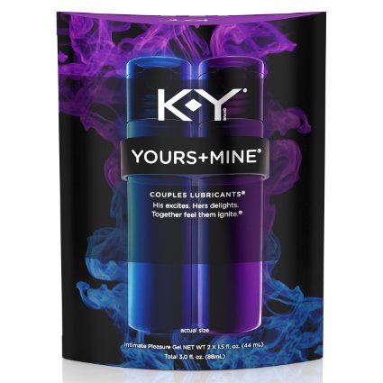K-Y Yours and Mine Couples Lubricant 3 Ounce