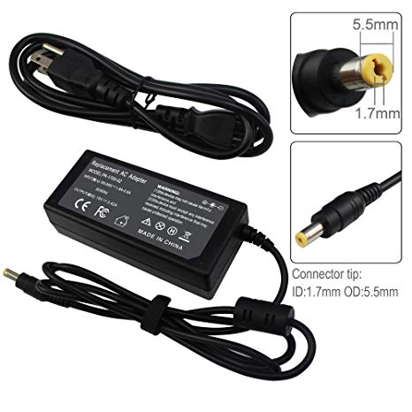 BE•SELL 19V 3.42A 65W Adapter Charger for Acer Aspire E15 ES1 E1 E5 E1-571 E5-575G E1-510P E1-521 E3-111 ES1-111M ES1-411 ES1-511 ES1-521 ES1-531 E1-572-6870 E5-511P E5-521 E5-522 E5-551 E5-571 E5-573