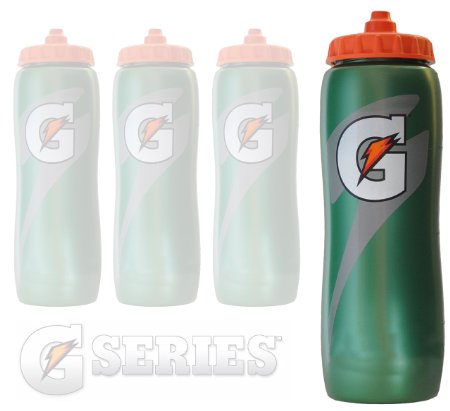 Gatorade G Series Performance Squeeze Bottle 32oz 4 Pack