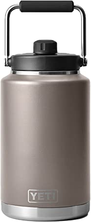 YETI Rambler Gallon Jug, Vacuum Insulated, Stainless Steel with MagCap, Sharptail Taupe