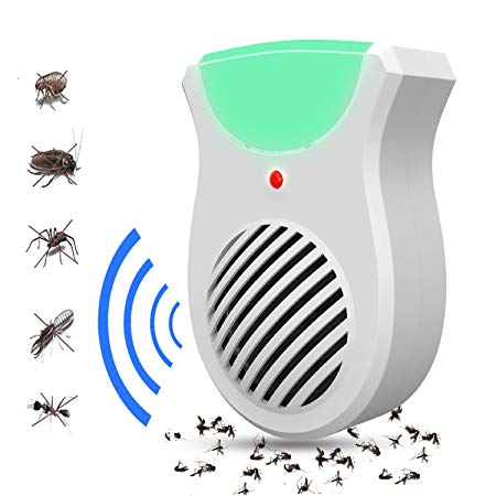 Athemo Upgraded Ultrasonic Pest Repeller Plug in Pest Control with Night Light- Mice Repellent & Rat Repellent in Pest Repellent - Bug Repellent for Ant,Mosquito,Mice,Flea,Fly,Spider,Roach,Rat