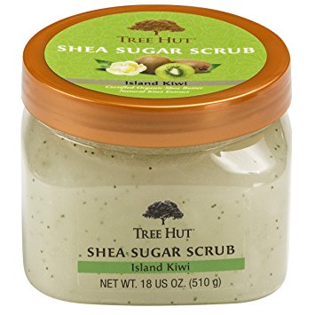 Tree Hut Shea Sugar Scrub, Island Kiwi, 18 Ounce