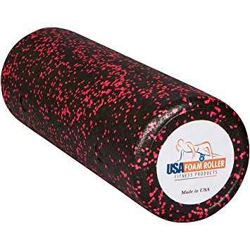 USA Foam Roller, Extra Firm High Density Foam Rollers for Exercise - Available in 36 inch, 18 inch, 12 inch (Choose Color) 2.8lbs/ft³ Density with 3 Year Warranty
