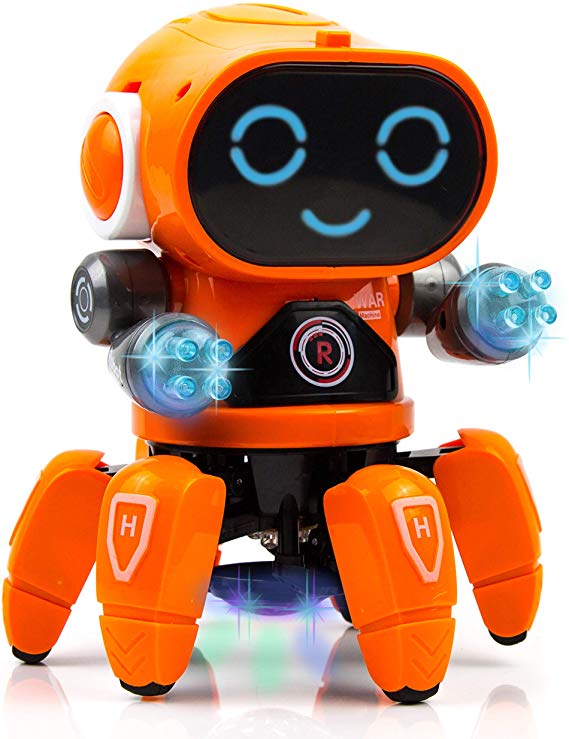 Toysery Bot Robot Pioneer | Comes with Colorful Lights and Music | Can Move Forward and Backward, Turn Left and Right | Ultimate Fun for Kids | Superior Materials