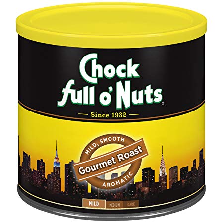 Chock Full o'Nuts Coffee, Gourmet Roast Ground, 26 Ounce