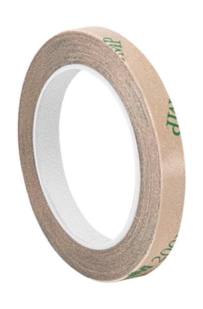 3M 9495MP Adhesive Transfer Tape - 0.25 in. x 15 ft. Polyester Film Tape Roll with Shear Strength, Solvent Resistance. Bonding and Sealing Tapes