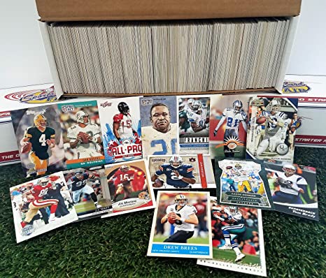 600 card Jumbo lot of Football cards Starter kit with Guaranteed Superstars -1970's to present. Comes in Custom Souvenir Box- Great gift for the 1st time collectors! THANK YOU OVER 9,000 SOLD by 3bros