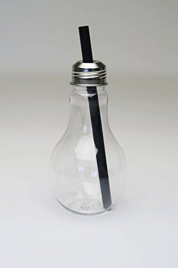 KC Commerce Plastic Light Bulb Bubble & Cold Drink Cups Pack of 10 (16oz)