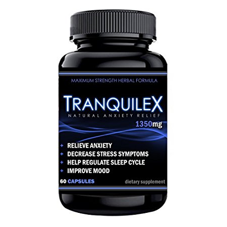 TranquileX Natural | Anxiety and Stress Relief Supplement to Boost Serotonin