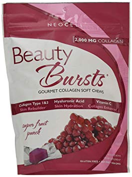 Neocell, Beauty Bursts Collagen Super Fruit Punch, 60 Count