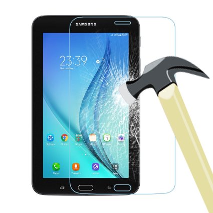 Samsung Galaxy Tab E Lite 7.0 Screen Protector, ACdream (TM) Premium Tempered Glass Screen Protector for Samsung Galaxy Tab E Lite 7.0 / Tab 3 Lite 7.0, Ultra Clear