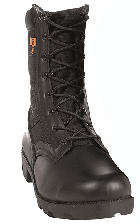 Mil-Tec US Jungle Combat Cordura Boots Black