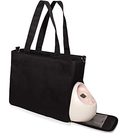 Breast Pump Bag - Premium Pumping Bag for Spectra, Medela Breastpump | Stylish Tote Breastpump Bags for Moms | Breast Pump Bags and Totes