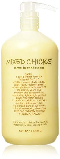 Mixed Chicks Curl Defining & Frizz Eliminating Leave-In Conditioner, 33 fl.oz.