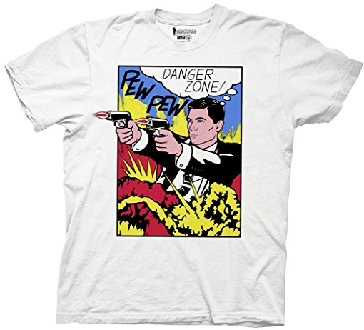 Ripple Junction Archer Pop Danger Zone Adult T-Shirt