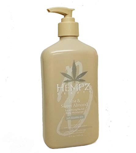 Hempz Beauty Koa & Sweet Almond Smoothing Moisturizer 17 oz