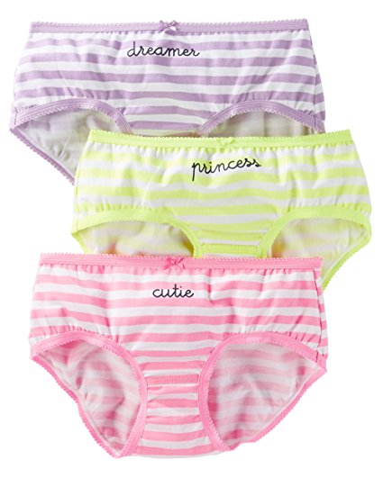 Carter's Little Girls' 3 Pack Panties (Toddler/Kid)