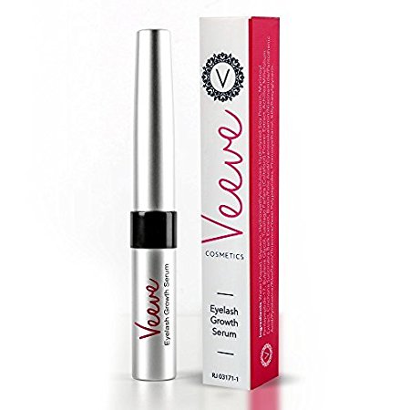 Veeve Cosmetics Eyelash Growth Serum-Clinically formulated & Tested with SymPeptide to grow Lashes by 10%! Made in the USA!