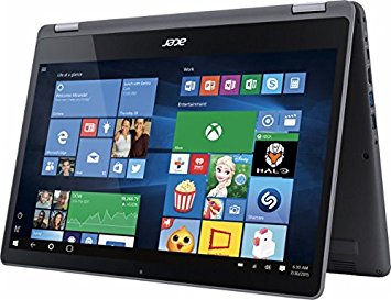 2017 2 in 1 Acer Aspire R 15.6" Full HD Touchscreen Flagship High Performance Backlit Keyboard Laptop PC | Intel Core i5-7200U | 8GB DDR4 | 1TB HDD | WIFI | Bluetooth | HDMI | Windows 10